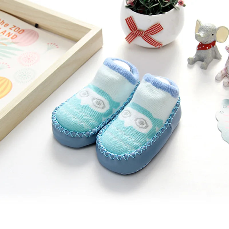 Baby Socks Shoes Infant Cute Cartoon Kids Boy