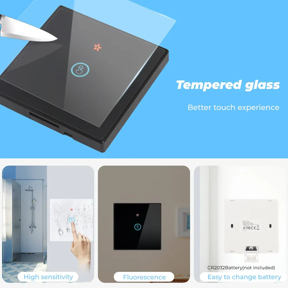 GERMA Smart Home Wireless Touch Switch Light Electrical