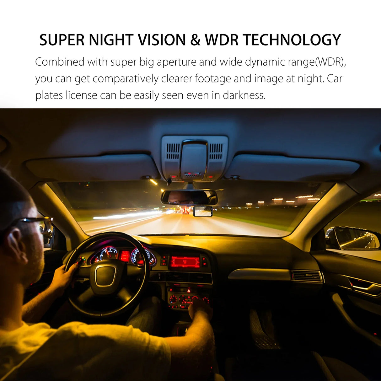 Dash Cam Front and Rear Camera CAR DVR