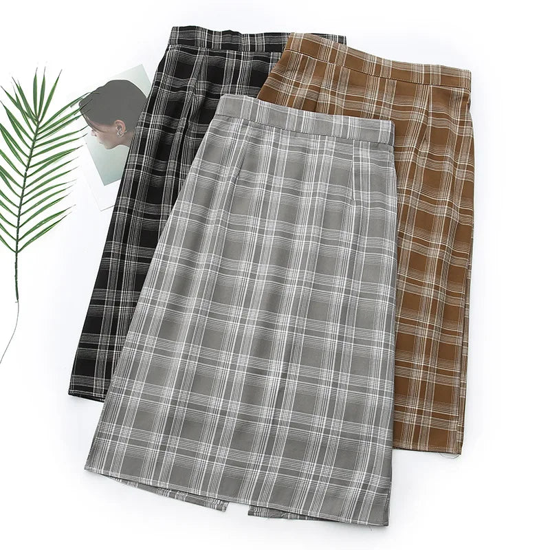 2023 Autumn Clothes Women Skirts Plus Size Vintage