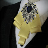 Men's Bow Tie Corsage Pocket Towel Sets British