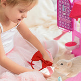 Silicone Pig Doll Toy with Pig Bowknot Nursing