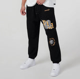 DARC Wolves Joggers Street Pants Casual Warm Oversize