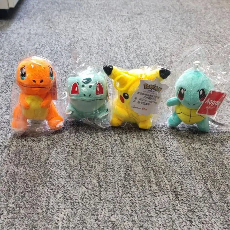 Pokemon Plush Keychain Action Figure Pikachu Key Chain