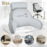 All Season Reading Pillow Comfortable Soft Detachable Lumbar