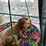 Reptile Hammock Hand Woven Strong Load-bearing Gecko Lizard