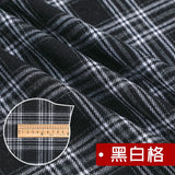 Yarn Dyed Soft Thickening Grinding Wool Plaid Fabric