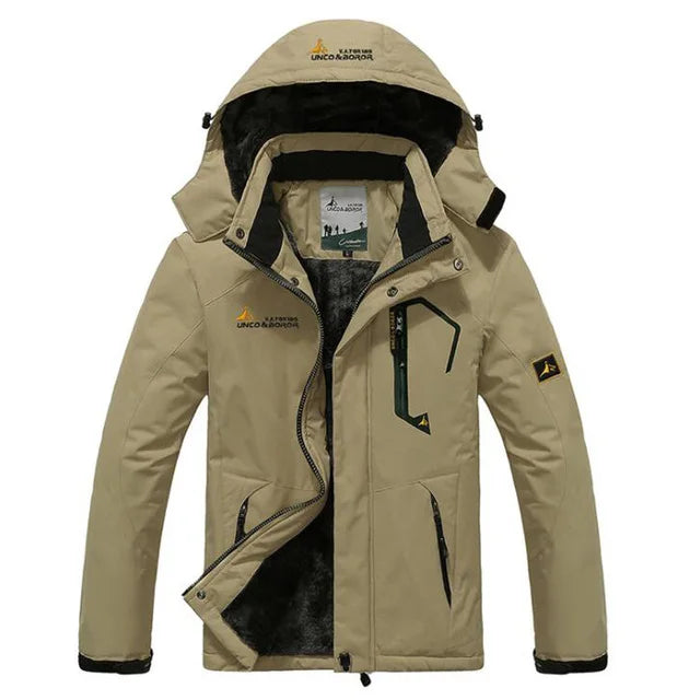 Winter Parka Men Windbreak Plus Thick Warm Windproof