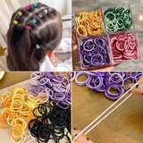 100pcs Colorful Rubber Bands In Summer Versatile Design