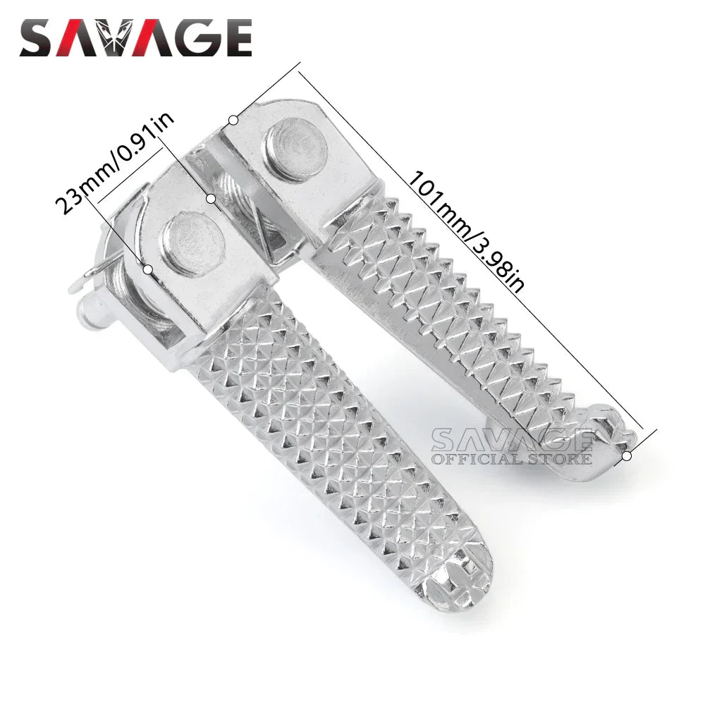 2022 Front Footrest Pegs for Yamaha YZF R25/R3 & MT25/MT03 (2014-2023)