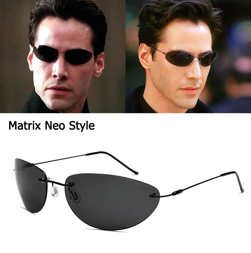 Fashion Cool The Matrix Neo Style Polarized Sunglasses