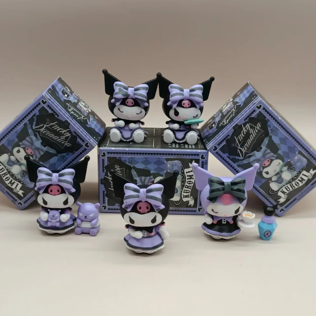 Sanrio Kuromi Blind Box Lucky Divination Series Action