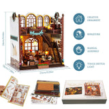 DIY book corner kit with led light 3D