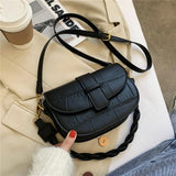 Toptrends Saddle Small Shoulder Crossbody Bags For Women