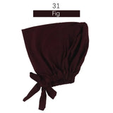 Inner Tie Back Hijab Cap Modal Turban Hat