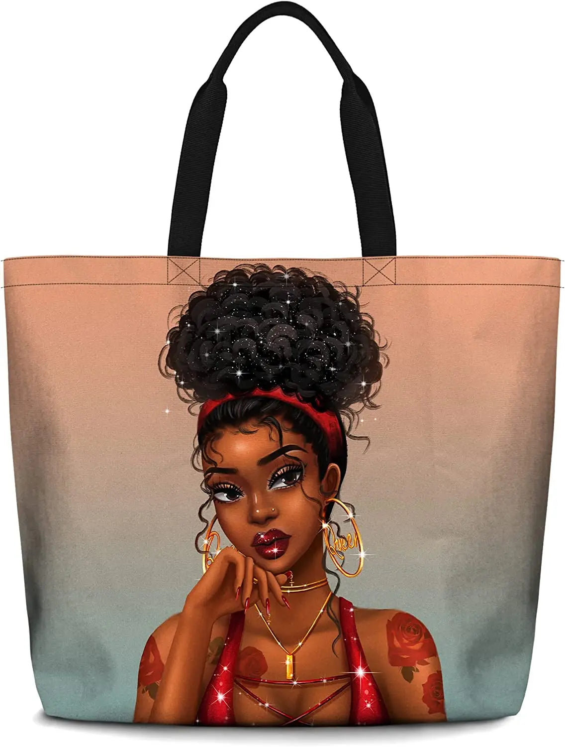 Women Tote Bags African American Women Satchel Handbags