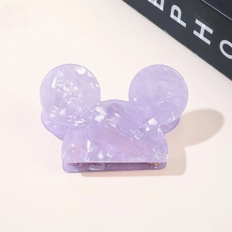 Cartoon Mickey Acetate Hair Claw for Women Girls