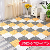 Wooden Interlocking Exercise Tiles Crawling Carpet And Rug