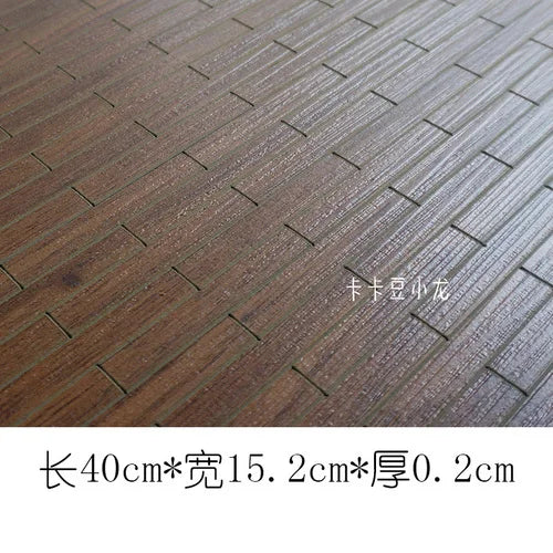 1/6 1/12 Dollhouse Wood Floor PVC Imitation Wood