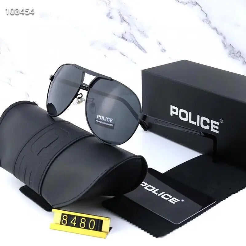 Luxury Brand POLICER Driving Sunglasses Men Polarized Sun