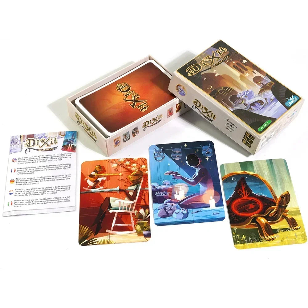 Board Game Dixit English Edition Expansion Strategic Family