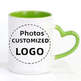 Customized Photos/Logo Printed DIY Coffee Mugs Personalized Tea