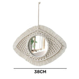 Macrame Wall Mirror Boho Round Mirrors Art Home