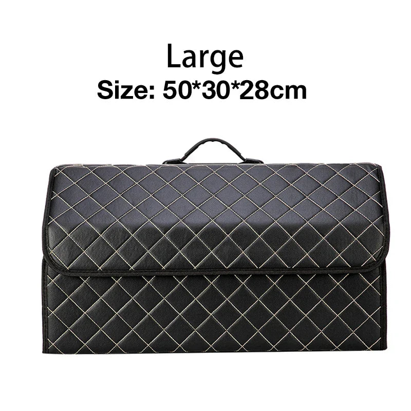 Car Trunk Organizer Box Capacity Auto Organizer Box