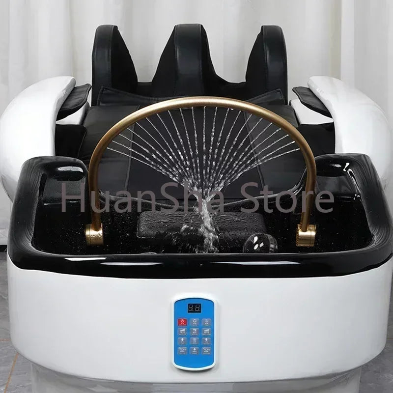 Electric Massage Shampoo Bed Hair Therapy Luxury Beauty