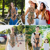 Pet Dog Carrier Bag Breathable Backpack For Dogs