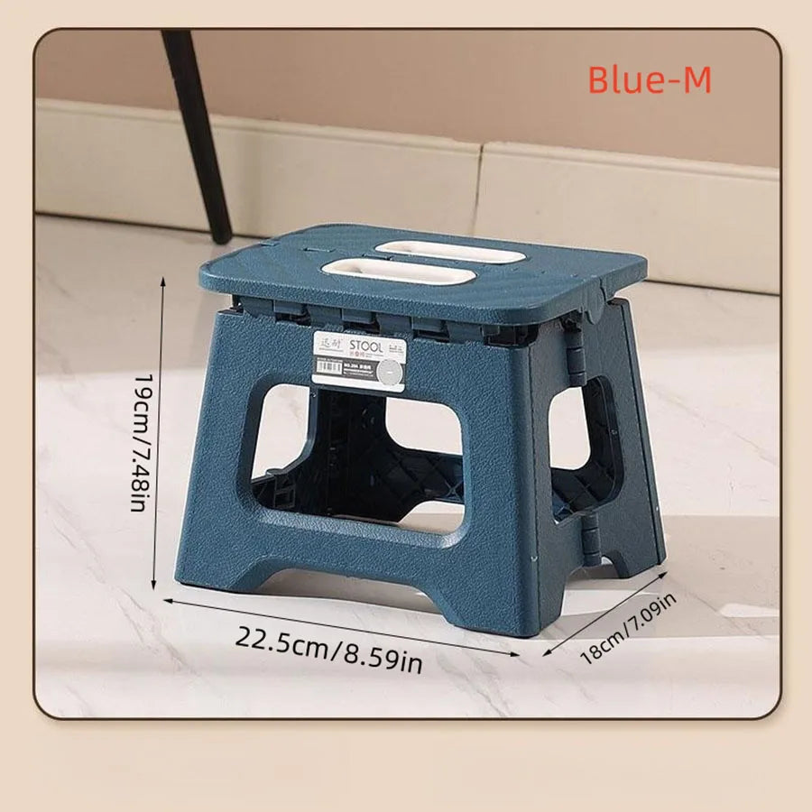 Portable Mini Outdoor Stool - 1pc Thickened Plastic