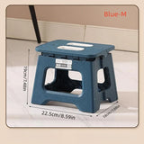 Portable Mini Outdoor Stool - 1pc Thickened Plastic