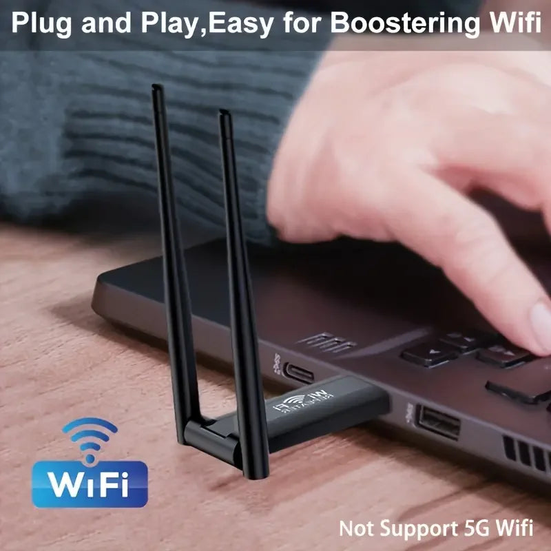 USB Wifi Repeater 300M Wi-Fi Signal Booster 2.4G