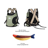 Puppy Kitten Travel Chest Sling Bag Pet Front