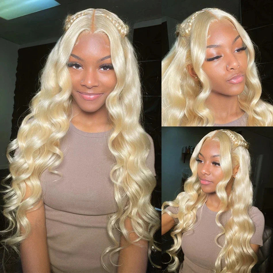 613 Hd Lace Frontal Wig 13x6 13x4 Blonde