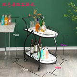 Mobile Kitchen Islands Trolleys Cart Food Drinks Garden