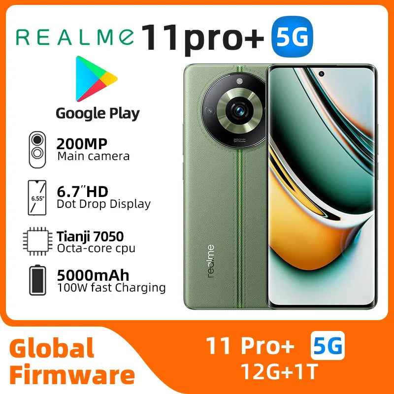 Global ROM realme 11 Pro Plus 5G Mtk