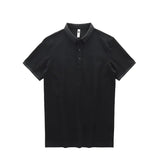 Dukeen Solid Color Polo Shirts for Men Short-Sleeved