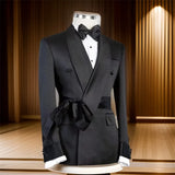 Double Breasted Suit Jacket for Men Wedding 2024