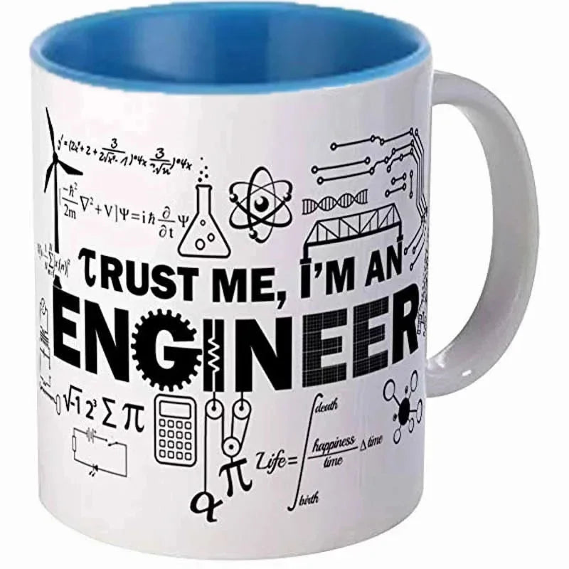 Engineer Cups Mechanic Coffee Mugs Scientific Technical Office