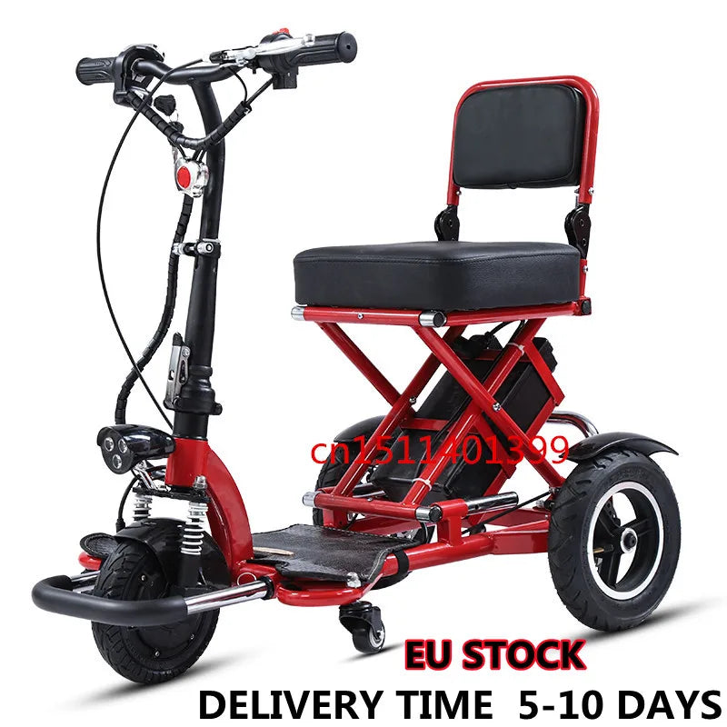 48V12A4050KM Folding Electric Tricycle for Products Adult Motorcycle