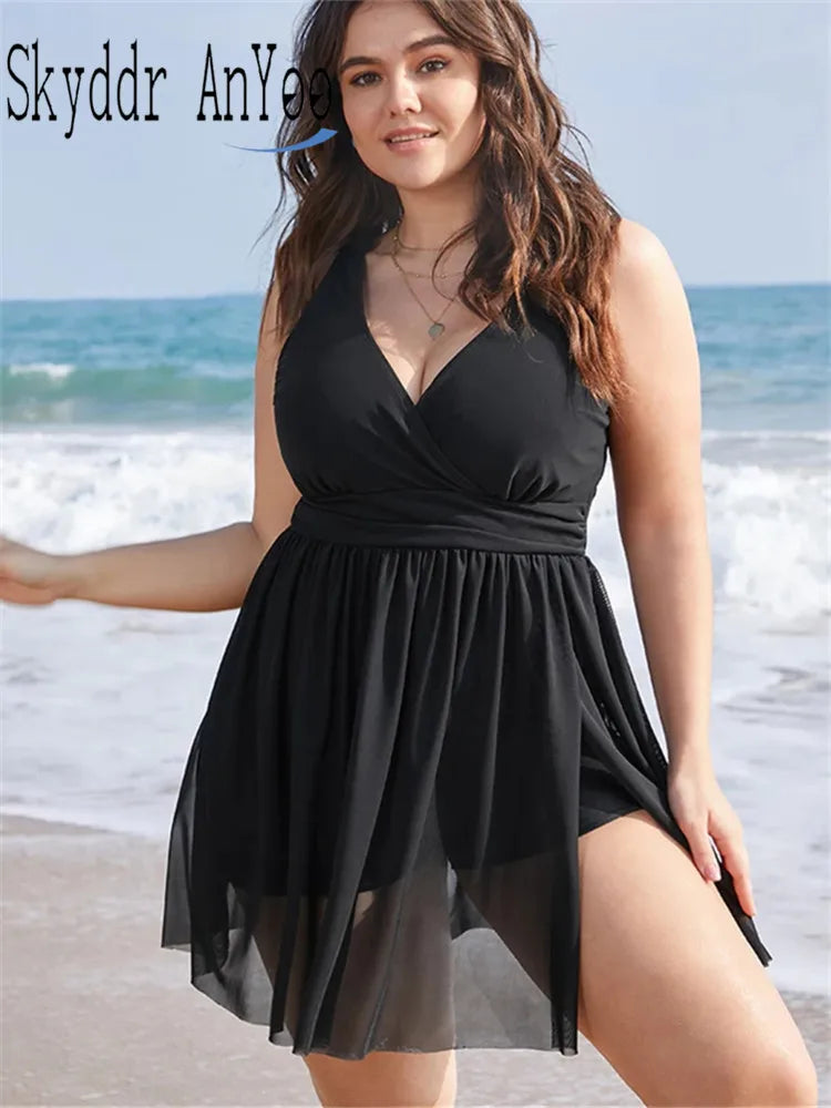 Womens Plus Size Swimsuit Stylish Swimwear One Piece