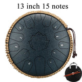 Hluru Music Drum 15 Notes Glucophone Steel Tongue
