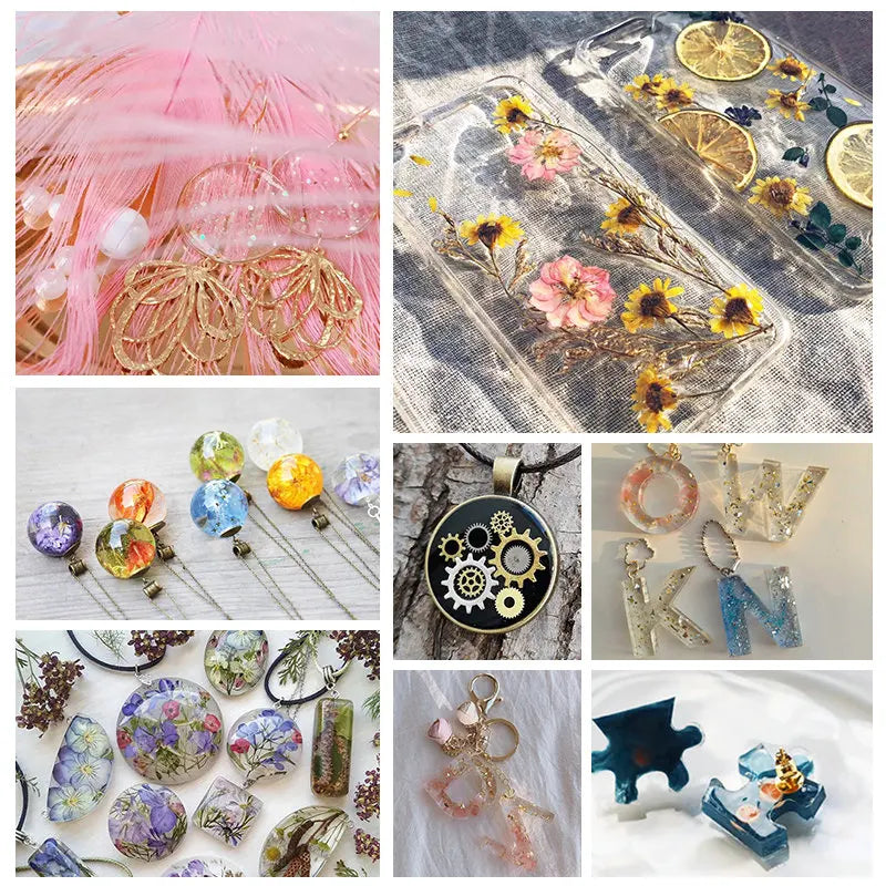 Epoxy Resin Kit for Beginners Silicone Resin Mold