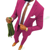 Green Mens Wedding Suits 2022 Groom Tuxedos Notched