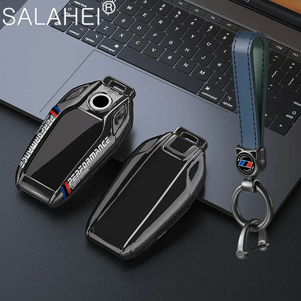 Car Carbon Fibre Key Cover Case Shell For