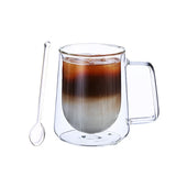 2023 New Simplicity Glass Cup Coffee Drinkware Insulation