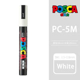 39 Colors Uni Posca PC-5M Paint Marker,1.8-2.5mm Medium