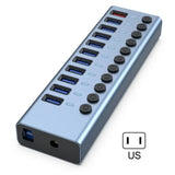 HUB 3.0 External Power Adapter 5/8/11 Ports USB