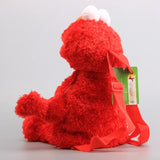 45cm Plush Backpack Bag Toy Red Elmo Blue